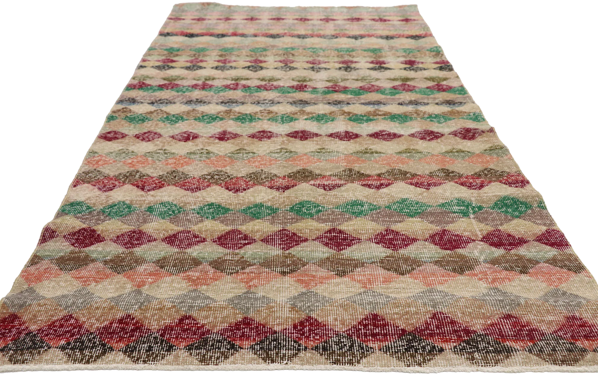 4 x 9 Vintage Sivas Rug 52029