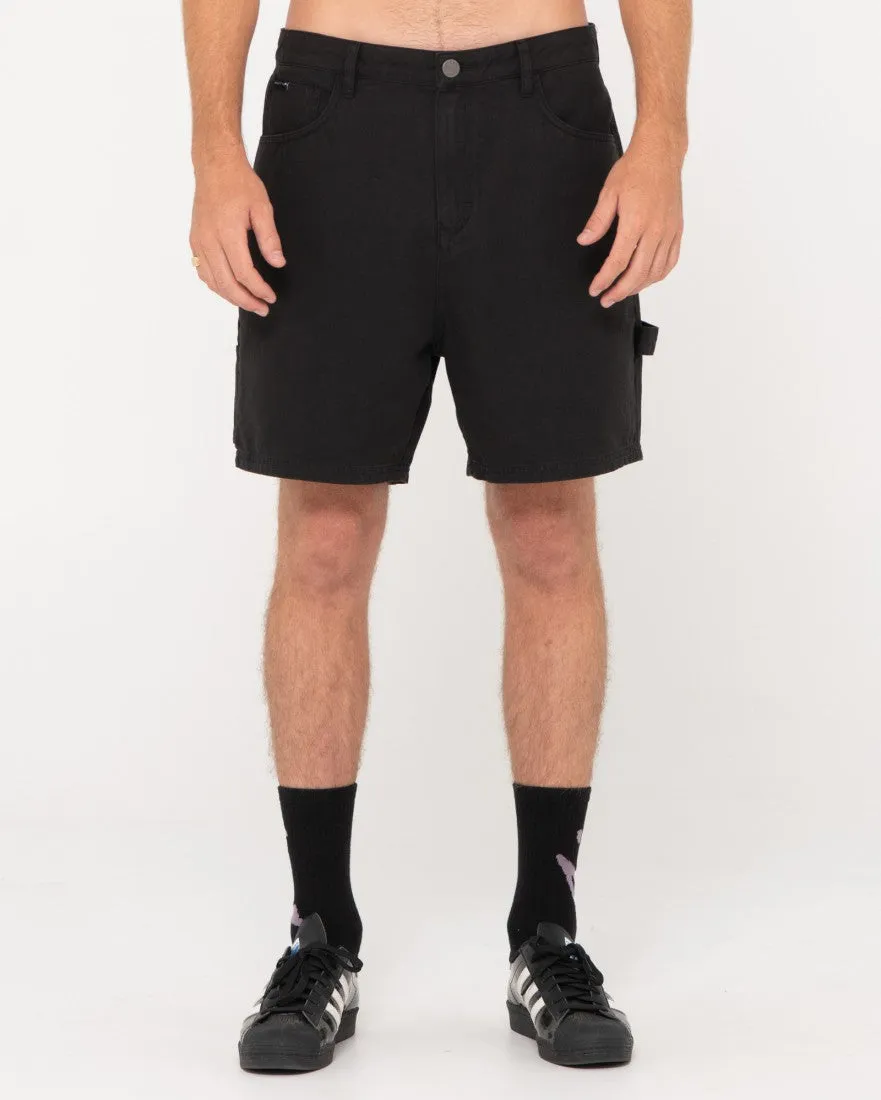 Dungaree Fixed Waist Short
