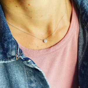Mini Diamond Slide Pendant