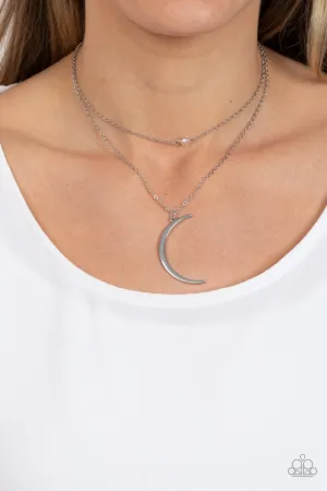 Paparazzi Modern Moonbeam - White Necklace