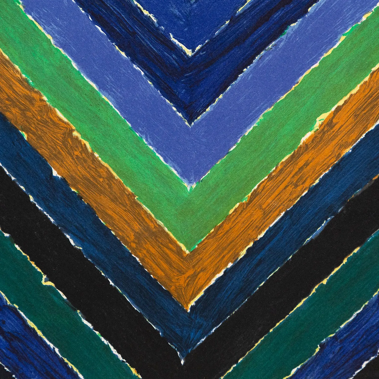 SAYED HAIDER RAZA "TREE" LITHOGRAPH, 2010